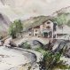 Merens, le pont romain