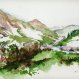Vallée du Mourgouillou en aval de l'étang de Comte