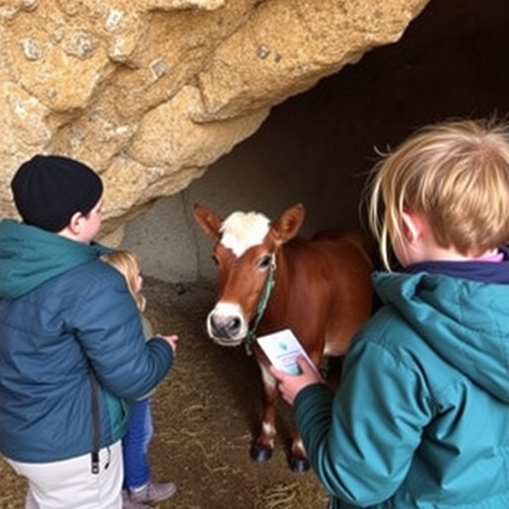 découvrez la grotte de la vache lors d'une visite scolaire éducative et captivante, idéale pour les élèves passionnés d'histoire et de nature.